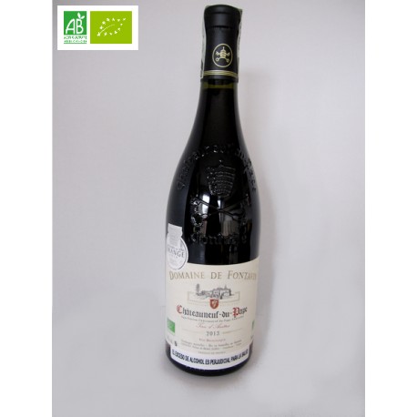 CHÂTEAUNEUF DU PAPE AOC VINO BIOLÓGICO